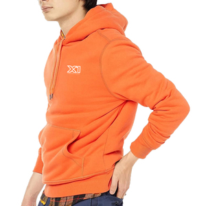 Sweat-shirts d'hiver pour hommes en tissu de laine écologique, à col montant uni, avec logo personnalisé imprimé, couleur et taille sur mesure, prix usine - Product Image 3