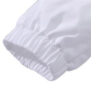 Chaqueta Cortavientos Ligera de Poliéster para Hombre y Mujer, con Bloques de Color, Capucha y Cremallera, Negra y Blanca, Talla Grande, para Deportes al Aire Libre de Verano 2026 - Product Image 3