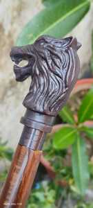 ไม้เท้าทองเหลืองและไม้ ไม้เท้าเดินหัววอล์ฟ ของขวัญสําหรับพ่อแม่ผู้สูงอายุ รองรับไม้เท้าเดินไม้ ใช้สําหรับคนพิการ - Product Image 4