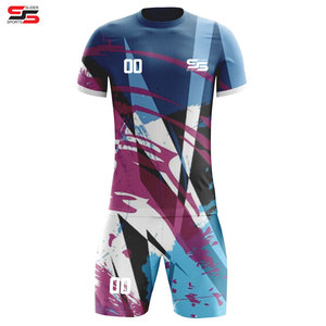 Camisetas de Fútbol Personalizadas por Sublimación, Unisex, Transpirables, de Secado Rápido, Cuello en V, Media Manga, Impermeables, con Logotipo y Nombres de Equipos Personalizados - Product Image 6