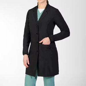 Abrigo nuevo para médicos, ropa de trabajo de manga larga para hombres, bata de laboratorio médico transpirable - Product Image 5