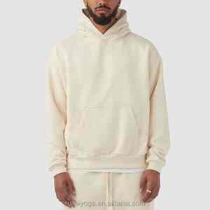 เสื้อสเวตเตอร์ผ้าฝ้ายสำหรับผู้ชายเสื้อผ้าแนวสตรีทปักโลโก้แบบกำหนดเอง - Product Image 3