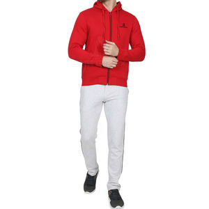 Fleece French Terry Heavyweight 100% Cotton Full Zip up Hoodie Fabricantes Streetwear Recortada Zip up Hoodie para hombres - Product Image 3