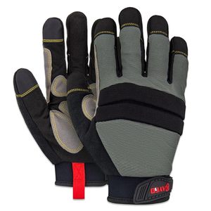 Gants en cuir haut de gamme Gants d'impact de travail Cuir de chèvre haute performance pour l'hiver pour les mécaniciens - Product Image 1