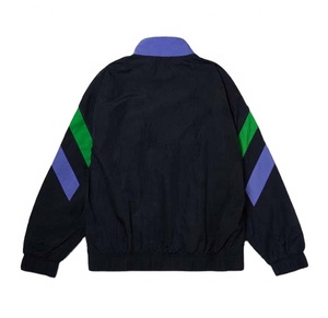 Chaqueta Deportiva Cortavientos de Alta Calidad, Ropa de Exterior con Cremallera, Transpirable, Impermeable, Resistente al Viento, Tejido de Parches de Colores - Product Image 2