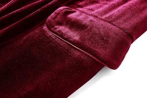 Invierno elegante fiesta dama de honor Mujer franela larga bata de baño lujo nupcial polar terciopelo felpa Batas para mujer - Product Image 5