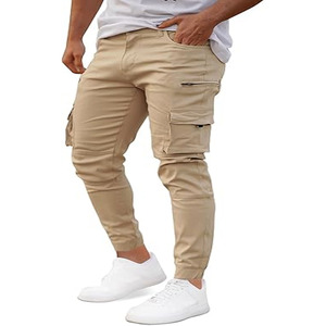 กางเกงลำลองขายาวสำหรับผู้ชายกางเกงแฟชั่นธุรกิจใหม่ - Product Image 1