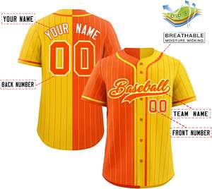 Elite Youth Baseball Softball Jersey de secado rápido Mesh Tackle Twill Camisa personalizada Letras bordadas USA Sublimación Ropa deportiva - Product Image 2