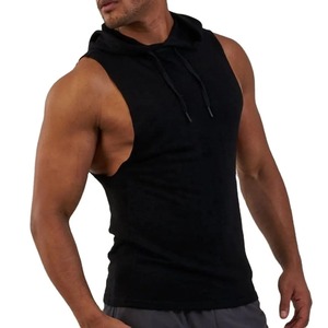 Camisetas de Gimnasio Personalizadas ABRA SPORTS para Hombre al por Mayor - Camisetas de Tirantes de Algodón/Fibra de Bambú de Secado Rápido y Transpirables - Product Image 1