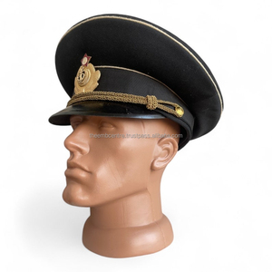 Gorras de Uniforme Personalizadas con Visera Bordada en Dorado, Gorras Personalizadas de Pakistán - Product Image 3
