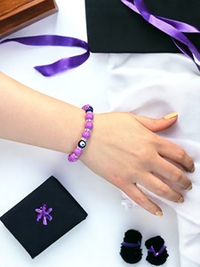 DAFNI สร้อยข้อมือหินคริสตัลประดับลูกปัดยืดหยุ่น ของขวัญส่งเสริมการขายทำมือ รุ่นยูนิเซ็กส์ หมายเลข 44 - Product Image 2
