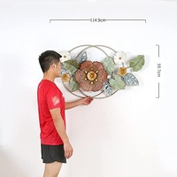 Meilleures ventes 2025 : Décoration murale en macramé métallique fait main, motif personnalisé, style moderne, pour embellir la maison, mariage, anniversaire