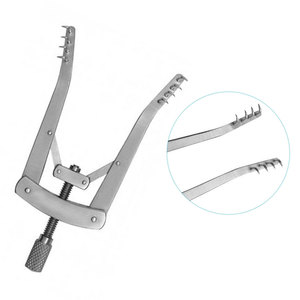 RAICES ENTERPRISES OEM Retractor de Oftalmología de Acero Inoxidable de Alta Calidad con Certificación CE, Autoretráctil, Dientes Cónicos - Product Image 3