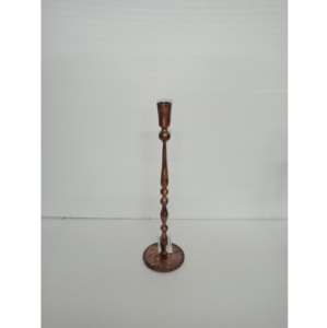 Iron Metal <b>Candle</b> <b>Holder</b> Antique Finish Heat Resistant Handmade Durable Celebrates Timeless Artistry Each Piece Crafted - Product Image 2