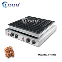 Equipo de Cocina Comercial, Máquina Eléctrica para Hacer Poffertjes, Mini Máquina para Hacer Panqueques para Cafetería o Tienda de Aperitivos