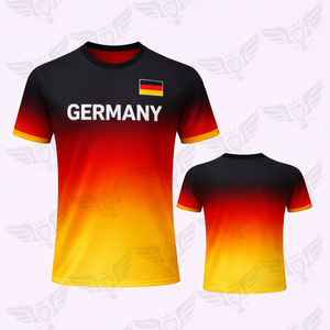 Maillot de football allemand de conception nouvelle 2026, sublimation personnalisée, maillots de football à séchage rapide, t-shirts - Product Image 3