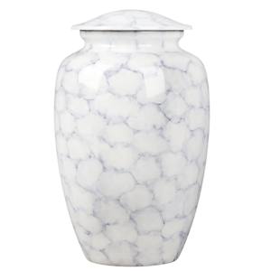 นก อลูมิเนียมเผาศพ Urns ราคาต่ําอลูมิเนียมหัตถกรรมโลหะผู้ใหญ่ Urns สําหรับบ้านงานศพที่ทําในอินเดีย - Product Image 4