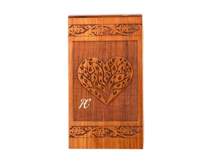 Urne funéraire en bois coeur urne commémorative en palissandre pour cendres souvenir commémoratif urne funéraire décorative pour cendres - Product Image 2
