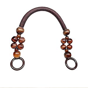 22 CM Cadre en bois Perles Fermoir Kiss Lock Cadre le plus vendu pour sac à main Bagages, sacs et étuis Pièces et accessoires pour bagages - Product Image 3