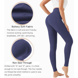 Leggings de compression taille haute avec logo personnalisé OEM Vêtements de sport personnalisés pour femmes pour le yoga en salle et l'usage décontracté - Product Image 2