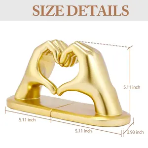 Decorative Modern Antique Feng Shui Gold-Plated Aluminium 3D Figurine <b>Book</b> Stand for Living Area High End Gift Retail China - Product Image 4