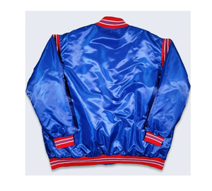 Vestes d'université en satin de soie de haute qualité OEM, nouvelle mode personnalisée pour l'extérieur et veste de baseball pour lycée, vente en gros - Product Image 4