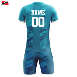 ชุดฟุตบอลแบบปรับแต่งได้ชุดยูนิฟอร์มฟุตบอลระเหิดแห้งเร็วผ้าโพลีเอสเตอร์100% ฤดูใบไม้ร่วงสำหรับฤดูร้อน - Product Image 6