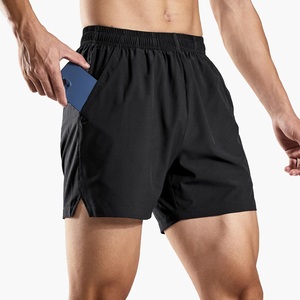 Pantalones cortos de playa ecológicos personalizados VELIKO para jóvenes y adultos con bolsillos laterales - Product Image 4