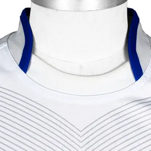 Emblemas personalizáveis, camisa de rugby branca, de secagem rápida, respirável, camisa de rugby branca, uniformes de treinamento e jogos