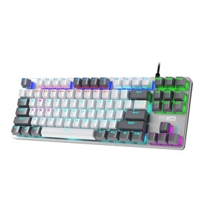 Teclado para juegos con cable USB Altecses Lansing ALGK8264, nuevo, de la marca más vendida, membrana, 3 colores RGB - Product Image 1