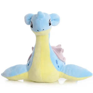Peluche Pokémon Lokhlass Lapras super douce, personnalisable, ODM, avec rembourrage en coton PP et matière en polyester - Product Image 2