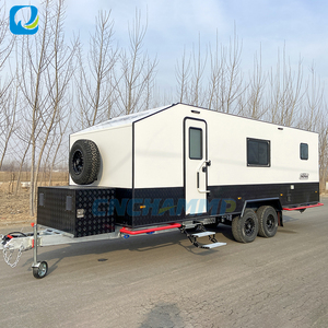 Honlu Modern Camper Trailer RV Mobile Homes Caravan for Travel Expedition Campers - Product Image 4