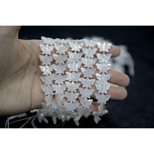 Perles de coquillages en vrac en forme de papillon - Product Image 2
