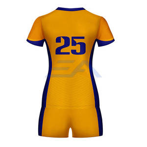 ชุดยูนิฟอร์มวอลเลย์บอลชาย ราคาโรงงาน มีสินค้าในสต็อก ปรับแต่งได้ คุณภาพสูง ผลิตจากโพลีเอสเตอร์ 100% - Product Image 4