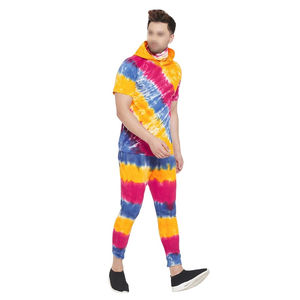 Derniers ensembles de survêtements Tie Dye personnalisés, vêtements de jogging, survêtements Tie Dye confortables à manches courtes de qualité supérieure - Product Image 4