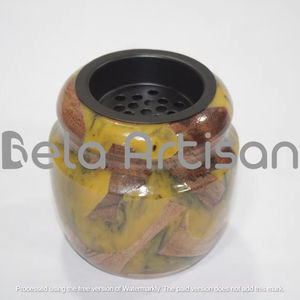 Brûleur d'encens Dubaï brûleur d'huile, Brûleur de parfum, Brûleur de bois d'agar encensoir orthodoxe, Encensoir brûleur d'Oudh, Brûleur de Bukhoor - Product Image 5