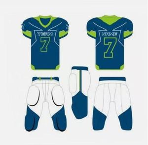 Camiseta de fútbol americano hecha a medida, camiseta retro recortada de poliéster personalizada, camiseta de malla americana de gran tamaño, camiseta de fútbol, camiseta de fútbol de gran tamaño - Product Image 4