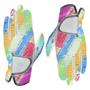 Gants de golf en gros, logo personnalisé, OEM, doux, blancs, pour hommes, main gauche ou droite, résistants à l'usure, antidérapants, respirants - Product Image 4