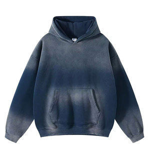 2024 Unisex Acid Wash <b>Tie</b> <b>Dye</b> Tracksuits Thick Cotton Fleece Breathable Customized Colors for Winter Direct Factory Wholesale - Product Image 5