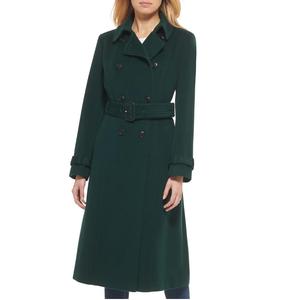 Single Breasted Solid Color Knitted Woman Trench Coat For Office Formal Workwear Winter Oversized Knitted Trench Coats For Girls - Product Image 6