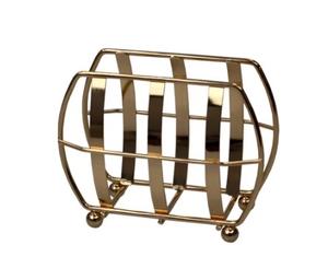 Servilletero hecho a mano al por mayor, servilletero de barco de vela, barra con bisagras abatible de Metal rústico negro, soporte de tejido cuadrado hecho a mano para mesa - Product Image 3