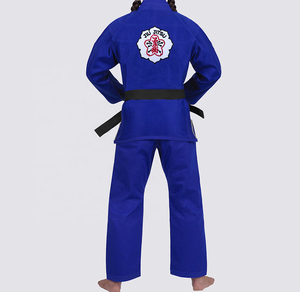 Personnalisé bleu perle armure BJJ Gi pour les femmes coton Jiu Jitsu uniforme 2025 MMA Kimono Arts martiaux équipement d'entraînement pour la compétition - Product Image 2