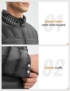 Chaqueta acolchada personalizada de talla grande para hombre, ropa de calle de invierno, chaqueta acolchada personalizada con logotipo en relieve Unisex para hombre de alta calidad - Product Image 6