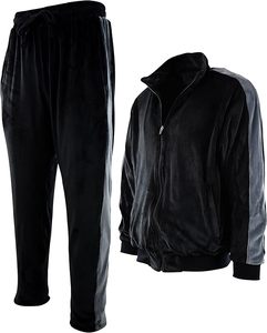 Hot Selling Casual Winter Hooded Sweat Suit Flared Sweatpants Hoodie Sets Solid 100% Cotton Breathable Windproof Tracksuit - Product Image 5