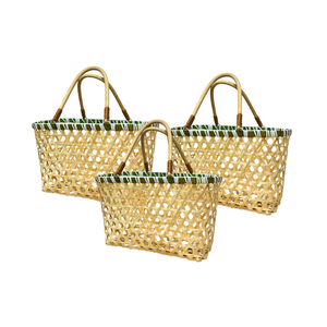 การส่งออกผลิตภัณฑ์ชั้นนำจากเวียดนามแฟชั่น: กระเป๋าถือไม้ไผ่เพื่ออนาคตที่ยั่งยืนที่มีคุณภาพสูง - Product Image 1