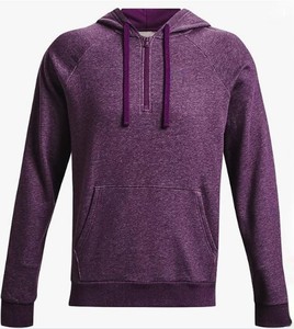 Men's Fleece Quarter-Zip Hoodie Heavy Weight 100% Polyester Imported Stretchable and Comfortable Hoodies Closure Machine Wash - Product Image 1