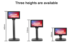 Máquina POS OEM con Pantalla LCD IPS de 7 Pulgadas, Soporte Ajustable, Solo USB, para Comida Rápida para Llevar, Pantalla Secundaria - Product Image 3