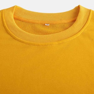 Térmica Heavyweight Hip Hop Boxy Fit Sudaderas en blanco Cuello redondo Algodón pesado Poliéster Cuello redondo Sudadera personalizada para hombres - Product Image 3