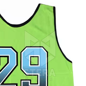 Custom High Quality Breathable Soccer <b>Training</b> Vest Football Pinnies Cheap Mesh Soccer Vest <b>Bibs</b> STERA SPORTS 100% Polyester - Product Image 5