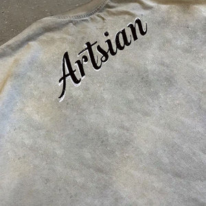 Camisetas Gráficas Personalizadas de Estilo Urbano para Hombre, 100% Algodón, Lavado Ácido, Estilo Hip Hop Vintage, Corte Holgado, Transpirable - Product Image 3